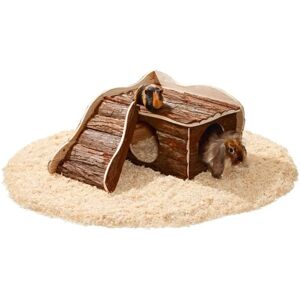 Karlie Natural Wood Rodent House - 40x50x25cm Karlie Natural Wood Rodent House - 40x50x25cm