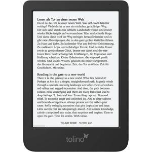 Tolino Shine 5 E-Book Reader - Wasserdicht 16 GB, Touchscreen Tolino Shine 5 E-Book Reader - Wasserdicht 16 GB, Touchscreen