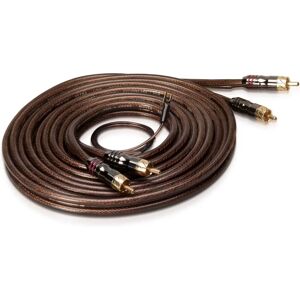 Sinuslive CX-35 RCA-kabel - 3,5m, Svart, Flexibel, Skärmad - RCA Sinuslive CX-35 RCA-kabel - 3,5m, Svart, Flexibel, Skärmad - RCA