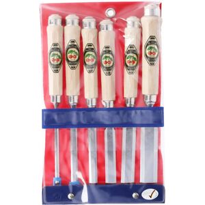 Ensemble de 6 gouges en hêtre blanc - Kirschen - Publicité Ensemble de 6 gouges en hêtre blanc - Kirschen - Publicité