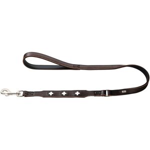 Hunter Swiss Dog Lead - 100cm, Brown/Black - Dog Lead Hunter Swiss Dog Lead - 100cm, Brown/Black - Dog Lead