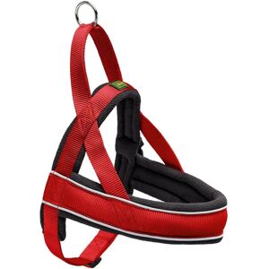 Hunter Norwegian-Style Dog Harness - Large, Red/Black Hunter Norwegian-Style Dog Harness - Large, Red/Black