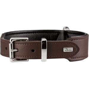Hunter Model 41-49cm Brown Faux Leather Dog Collar - Dog Collar Hunter Model 41-49cm Brown Faux Leather Dog Collar - Dog Collar
