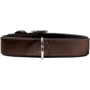 Hunter Softie Dog Collar - Brown - 28-34cm, B22mm Hunter Softie Dog Collar - Brown - 28-34cm, B22mm