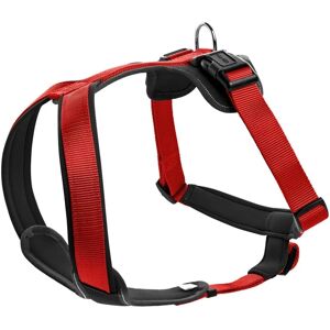 Hunter Neoprene Dog Harness - Adjustable, Reflective, Red/Black Hunter Neoprene Dog Harness - Adjustable, Reflective, Red/Black