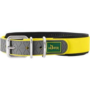 Hunter Neon Yellow Dog Collar M-L - Dog Collar Hunter Neon Yellow Dog Collar M-L - Dog Collar