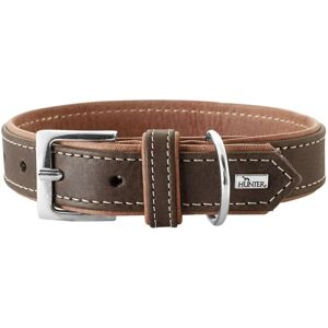 Hunter Olijfleren Hondenhalsband - Verstelbaar, Bruin Hunter Olijfleren Hondenhalsband - Verstelbaar, Bruin
