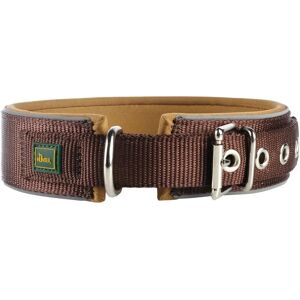 Hunter Reflektierendes Neopren Hundehalsband - Braun Hunter Reflektierendes Neopren Hundehalsband - Braun