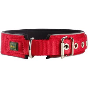 Hunter Neoprene Reflect Red Dog Collar - Dog collar Hunter Neoprene Reflect Red Dog Collar - Dog collar