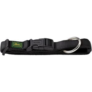 Hunter Vario Plus Dog Collar - Adjustable Nylon, Black Hunter Vario Plus Dog Collar - Adjustable Nylon, Black