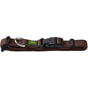 Hunter Vario Basic Hondenhalsband - Bruin - Verstelbaar 22-35cm Hunter Vario Basic Hondenhalsband - Bruin - Verstelbaar 22-35cm