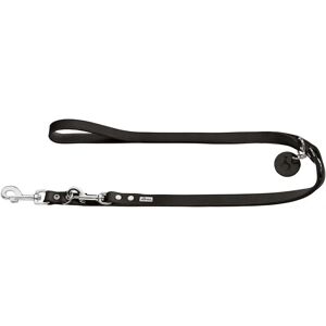 Hunter Adjustable Leather Dog Leash - Soft Full-Grain Leather - 16mm/200cm Hunter Adjustable Leather Dog Leash - Soft Full-Grain Leather - 16mm/200cm