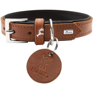 Hunter Larvik Mjukt Vollrindläder Hundhalsband Hunter Larvik Mjukt Vollrindläder Hundhalsband