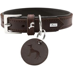 Hunter Leather Collar Larvik - Adjustable 36-46cm - Dog Collar Hunter Leather Collar Larvik - Adjustable 36-46cm - Dog Collar