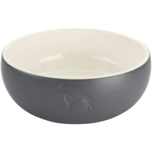 HUNTER Grey Ceramic Dog Feeder - Stable, Durable, 550ml HUNTER Grey Ceramic Dog Feeder - Stable, Durable, 550ml