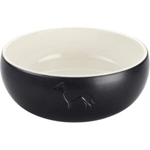 Hunter Black Ceramic Silicone Dog Feeder - Modern Hunter Black Ceramic Silicone Dog Feeder - Modern
