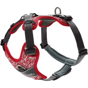 Hunter Divo Reflect Dog Harness - Red/Grey S/M Hunter Divo Reflect Dog Harness - Red/Grey S/M