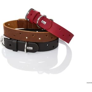 Hunter Lederschlauch Hundehalsband - 36-41cm, Cognac Hunter Lederschlauch Hundehalsband - 36-41cm, Cognac