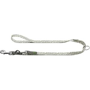 Hunter Verstelbare hondenriem - Reflecterend, fluorescerend, luipaardpatroon - 200cm Hunter Verstelbare hondenriem - Reflecterend, fluorescerend, luipaardpatroon - 200cm