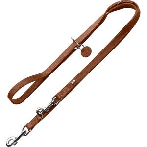 Hunter Aalborg Adjustable Dog Lead - Cognac - 200cm Hunter Aalborg Adjustable Dog Lead - Cognac - 200cm