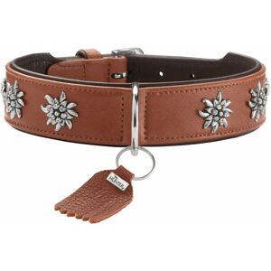 Collier pour chien Hunter Munich en cuir - Style Trachten, réglable, noir/cognac - 65cm - Publicité Collier pour chien Hunter Munich en cuir - Style Trachten, réglable, noir/cognac - 65cm - Publicité