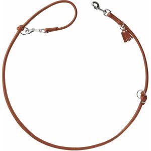 Hunter Cognac Leather Dog Lead - 2m Adjustable Training Leash - Dog Leash Hunter Cognac Leather Dog Lead - 2m Adjustable Training Leash - Dog Leash