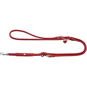 Hunter 69917 dog/cat lead - adjustable 2m red leather - Pet leash Hunter 69917 dog/cat lead - adjustable 2m red leather - Pet leash