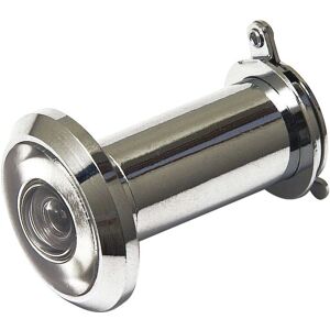 Deni 14mm Judasin de Porte Grand Angle - Pour portes de 35-60mm - Publicité Deni 14mm Judasin de Porte Grand Angle - Pour portes de 35-60mm - Publicité