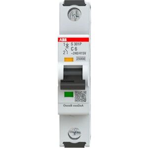 ABB - S301P-C6 - Typ C - Miniatur - Schutzschalter ABB - S301P-C6 - Typ C - Miniatur - Schutzschalter