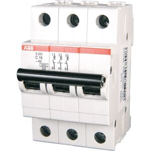 ABB S203-C25 Circuit Breaker - 3 Pol, 25A, IP20 ABB S203-C25 Circuit Breaker - 3 Pol, 25A, IP20