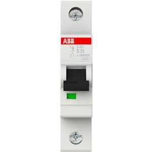 ABB S201-D25 Leitungsschutzschalter - 25A, Typ D, 6kA - System Pro M Compact ABB S201-D25 Leitungsschutzschalter - 25A, Typ D, 6kA - System Pro M Compact