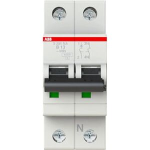 ABB S201-B13NA Circuit Breaker - 13A, 2P, Type B ABB S201-B13NA Circuit Breaker - 13A, 2P, Type B