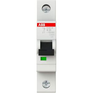 ABB S201M-B25 Interruttore 25A Tipo B - Serie System Pro M Compact ABB S201M-B25 Interruttore 25A Tipo B - Serie System Pro M Compact