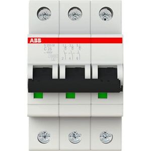 ABB S203M-C25 Schutzschalter - 3-polig, 25A, Typ C ABB S203M-C25 Schutzschalter - 3-polig, 25A, Typ C