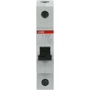 ABB SH201-C10 Circuit Breaker - Type F - 10A ABB SH201-C10 Circuit Breaker - Type F - 10A