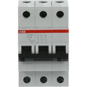 ABB SH203-C16 3-pol Schutzschalter - Überstromschutz ABB SH203-C16 3-pol Schutzschalter - Überstromschutz