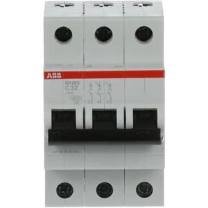 ABB 3-polig 32A Typ C Schutzschalter - DIN-Montage ABB 3-polig 32A Typ C Schutzschalter - DIN-Montage