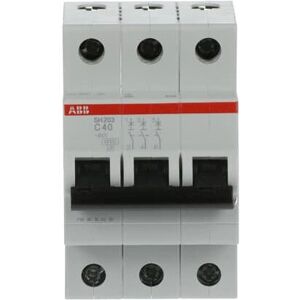 ABB SH203-C40 3-poliger 40A Leitungsschutzschalter - Circuit Breaker ABB SH203-C40 3-poliger 40A Leitungsschutzschalter - Circuit Breaker
