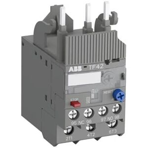 Relais électrique ABB TF42-29 - Protection contre surcharge - Gris - Publicité Relais électrique ABB TF42-29 - Protection contre surcharge - Gris - Publicité
