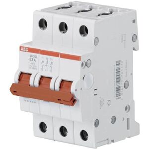 ABB 2CDD283101R0063 Zekering - 3-polig, 63A, Grijs ABB 2CDD283101R0063 Zekering - 3-polig, 63A, Grijs