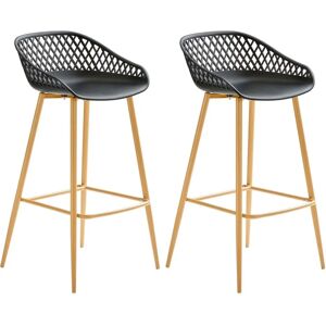 IDIMEX IREK Ensemble de 2 Tabourets de Bar - Style Rétro Moderne - Publicité IDIMEX IREK Ensemble de 2 Tabourets de Bar - Style Rétro Moderne - Publicité