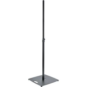 K&M 26732 Speaker Stand - Adjustable, Steel Plate, Black K&M 26732 Speaker Stand - Adjustable, Steel Plate, Black