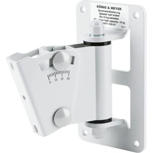 König & Meyer 24471 Steel White - Speaker Wall Mount König & Meyer 24471 Steel White - Speaker Wall Mount