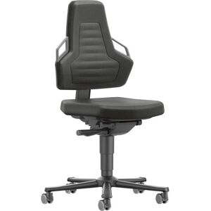 Chaise de bureau Nexxit Bimos - 2 Roulettes, Noir, Réglable, Ergonomique - Publicité Chaise de bureau Nexxit Bimos - 2 Roulettes, Noir, Réglable, Ergonomique - Publicité