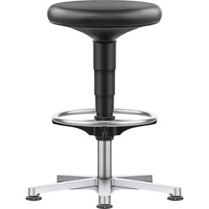Bimos Taburete ajustable para sala limpia cuero sintético negro - Taburete Bimos Taburete ajustable para sala limpia cuero sintético negro - Taburete
