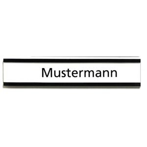 Franken C125 Namensschild - Magnetisch, Braun, 10 stk Franken C125 Namensschild - Magnetisch, Braun, 10 stk