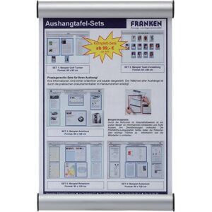 Franken Letrero de puerta - 330x215mm - Plata - Señal de puerta Franken Letrero de puerta - 330x215mm - Plata - Señal de puerta