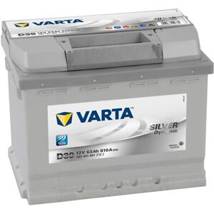 Batterie Voiture Varta D39 Silver Dynamic - 63Ah 12V 610A L2 - Publicité Batterie Voiture Varta D39 Silver Dynamic - 63Ah 12V 610A L2 - Publicité