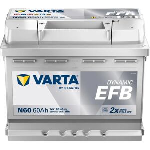 VARTA Blue Dynamic EFB 12V 60Ah N60 VARTA Blue Dynamic EFB 12V 60Ah N60