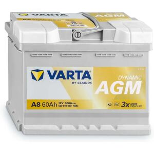 Varta XEV 60AH 680A A8 - Bateria de carro Varta XEV 60AH 680A A8 - Bateria de carro